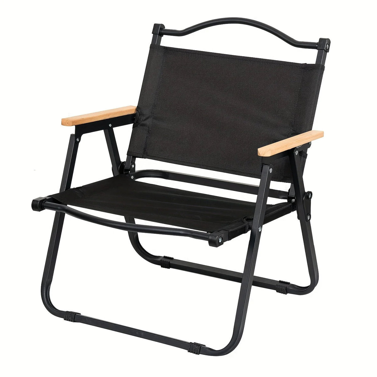 Folding Camping Chair Aluminum Alloy Frame Adjustable Backrest