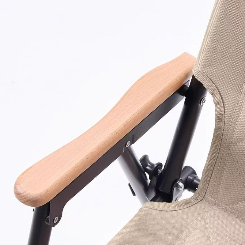 Folding Camping Chair Reinforced Frame Padded Oxford Seat