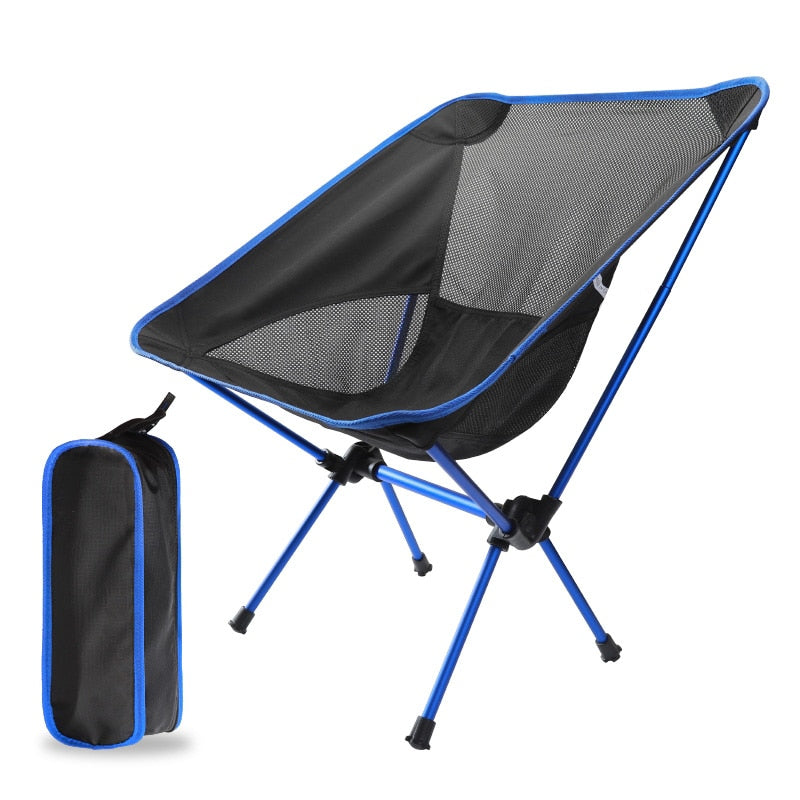 Folding Camping Chair Ultralight Packable Aluminum Frame