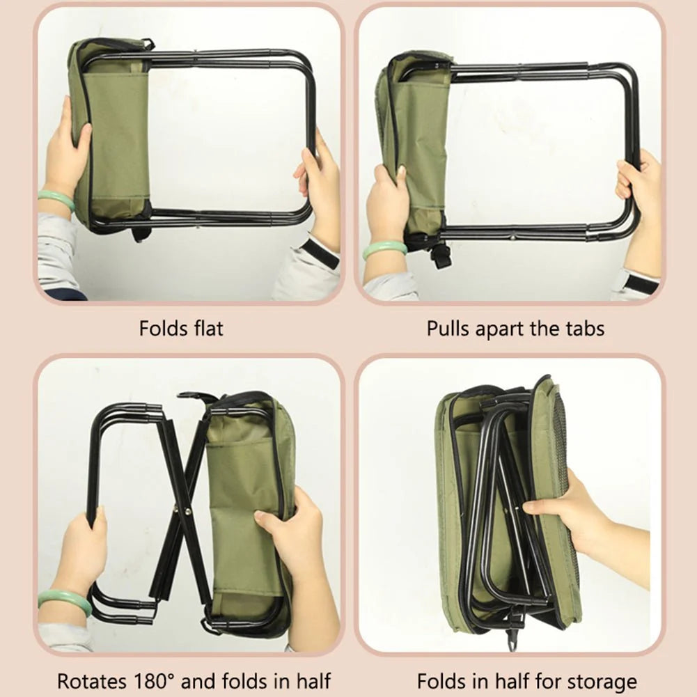 Folding Chair Ultralight & Waterproof Steel Frame 331 lb