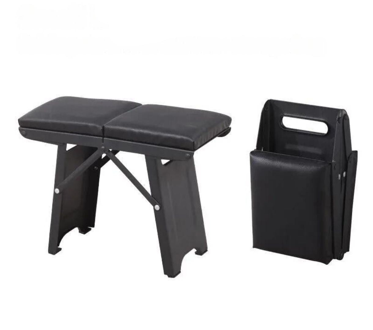 Folding Stool Ultra-Light Aluminum Frame & Weather-Resistant Fabric