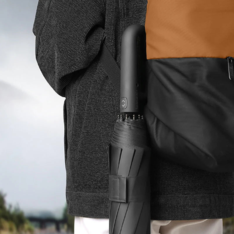 Folding Umbrella Windproof 10-Rib UV & Water-Repellent