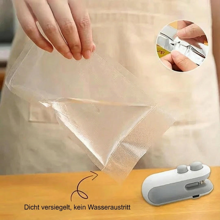 Food Bag Sealer USB Rechargeable Seal & Cutter
