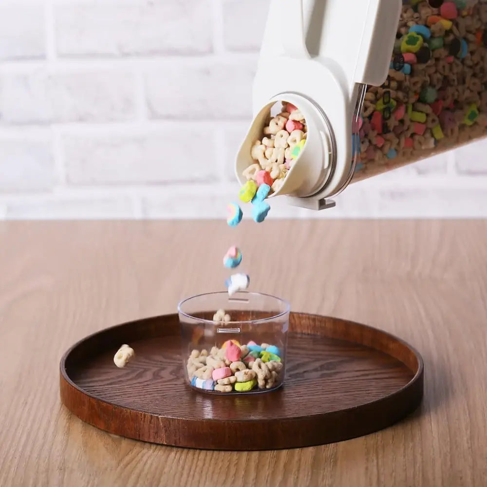 Food Storage Container Airtight Silicone Seal & Integrated Scale