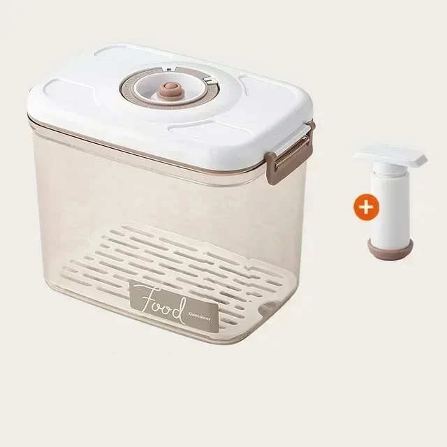 Food Storage Container Hand Pump Vacuum Seal BPA-Free