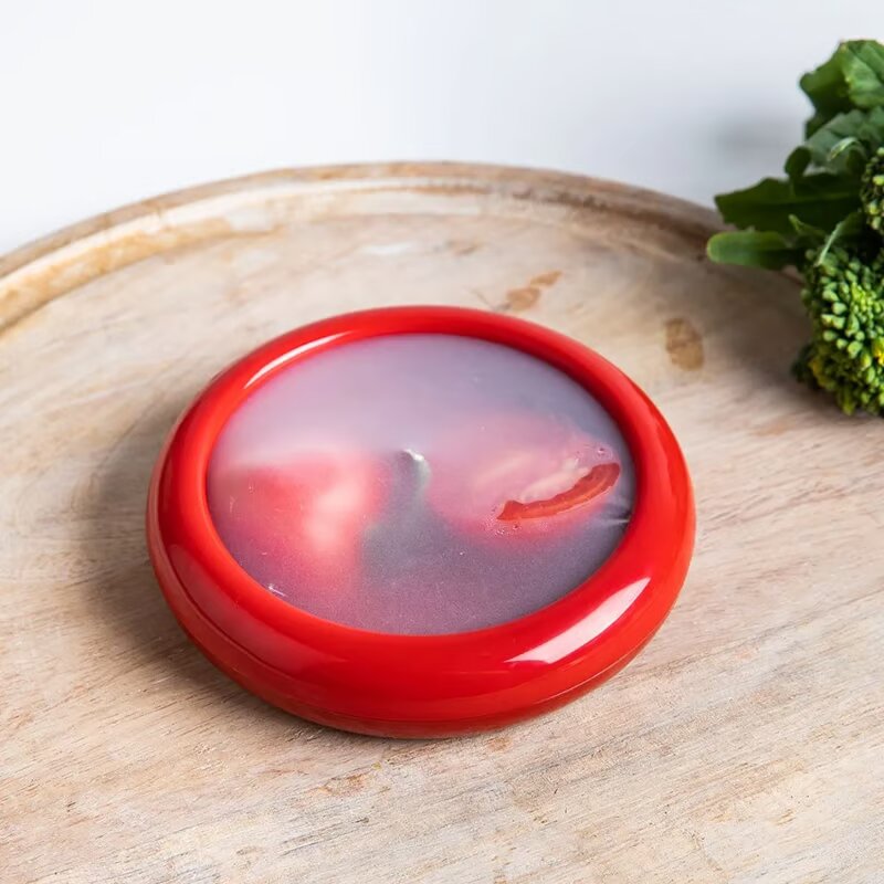 Food Storage Container Silicone Seal & Retractable Film