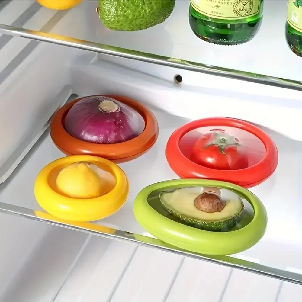 Food Storage Container Silicone Seal & Retractable Film