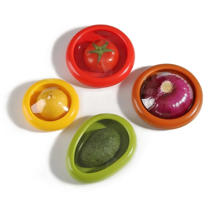 Food Storage Container Silicone Seal & Retractable Film