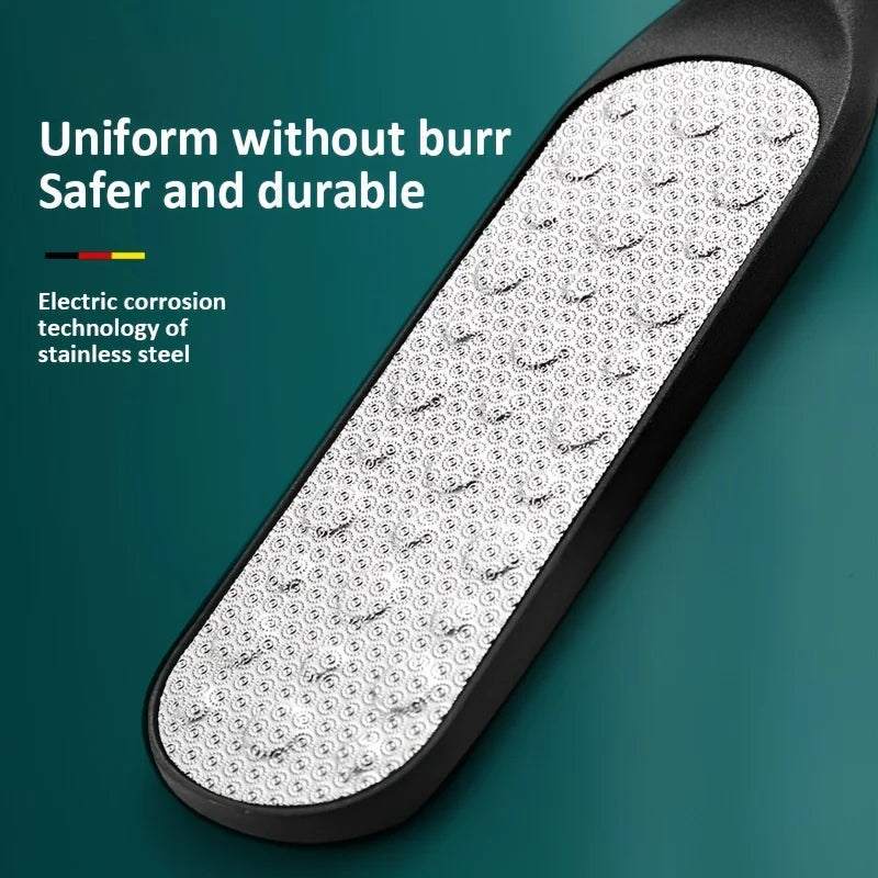 Foot Callus Remover Double-Sided Stainless Steel Non-Slip Handle