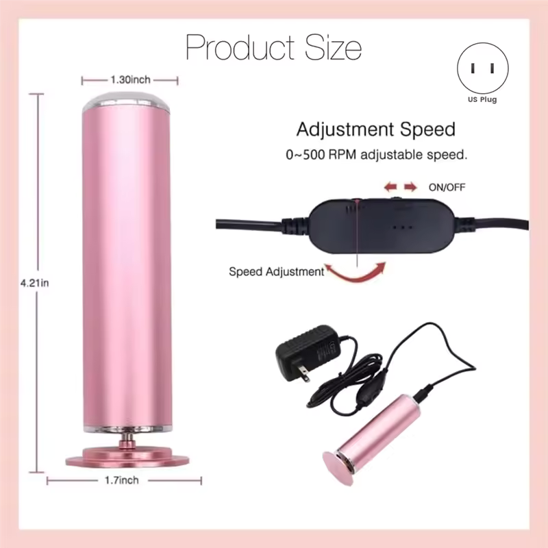Foot Callus Remover Gentle Exfoliating Electric Stainless Steel Head