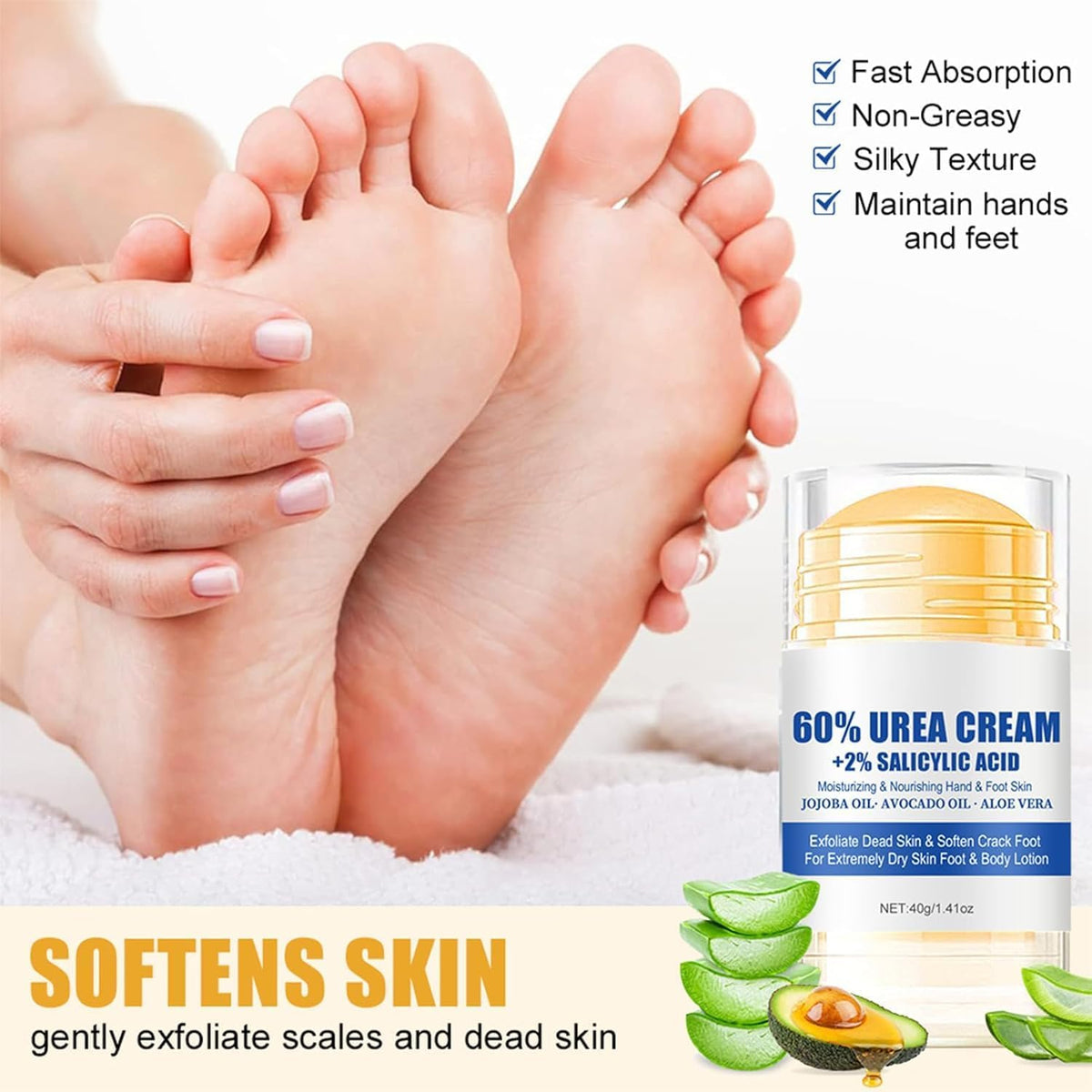 Foot Cream All Day Hydration & Callus Repair Non-Greasy
