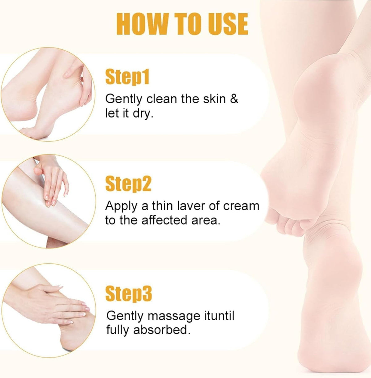 Foot Cream All Day Hydration & Callus Repair Non-Greasy