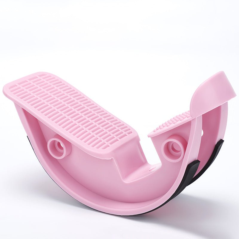 Foot Stretcher Curved Rocking Base Non-Slip Pads