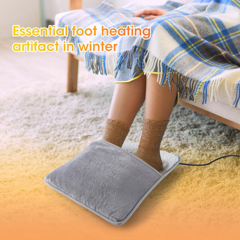 Foot Warmer USB-Powered Soft Flannel 104°F