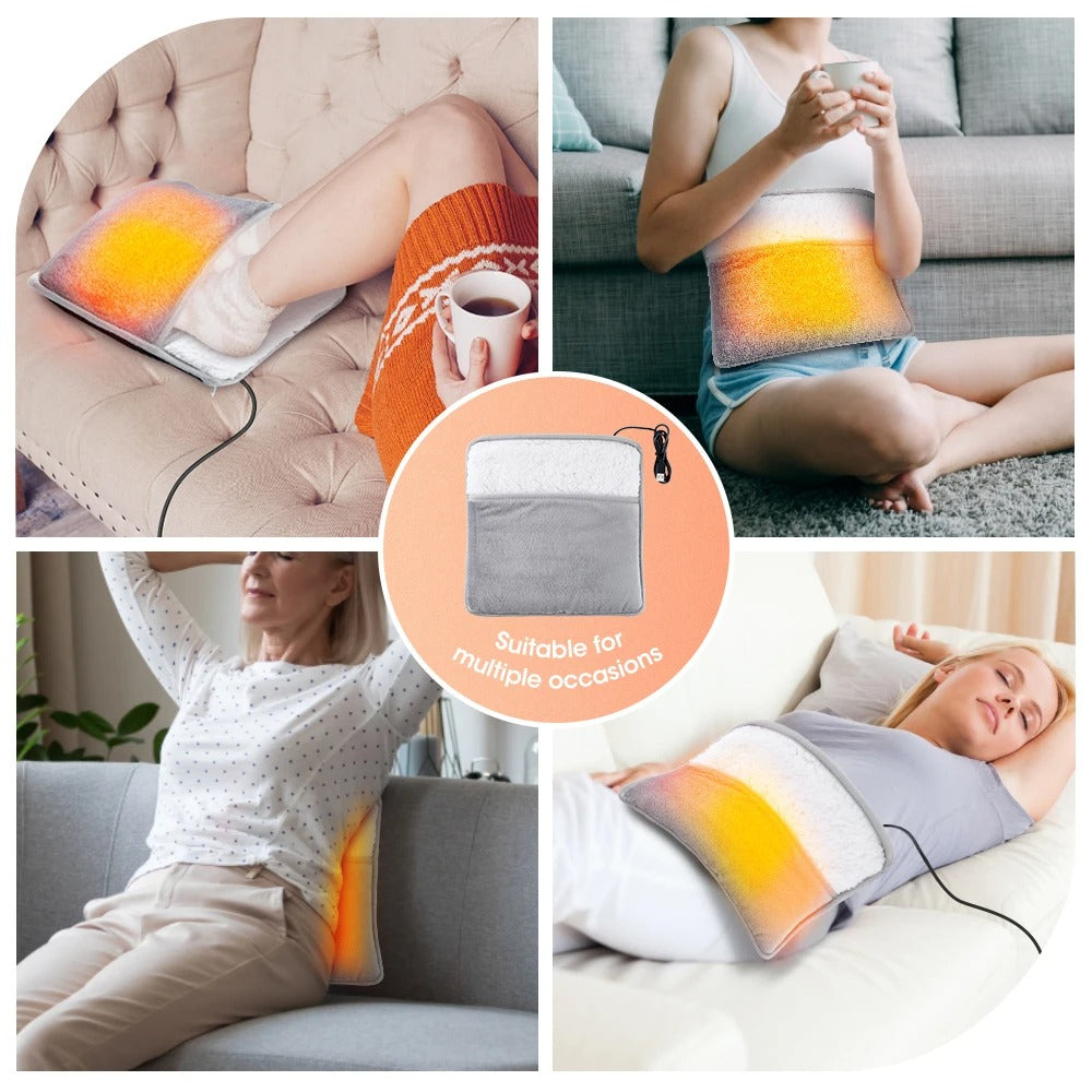 Foot Warmer USB-Powered Soft Flannel 104°F