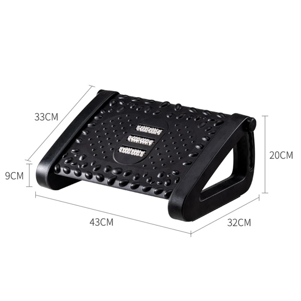 Footrest Ergonomic Rolling Massage Nodes