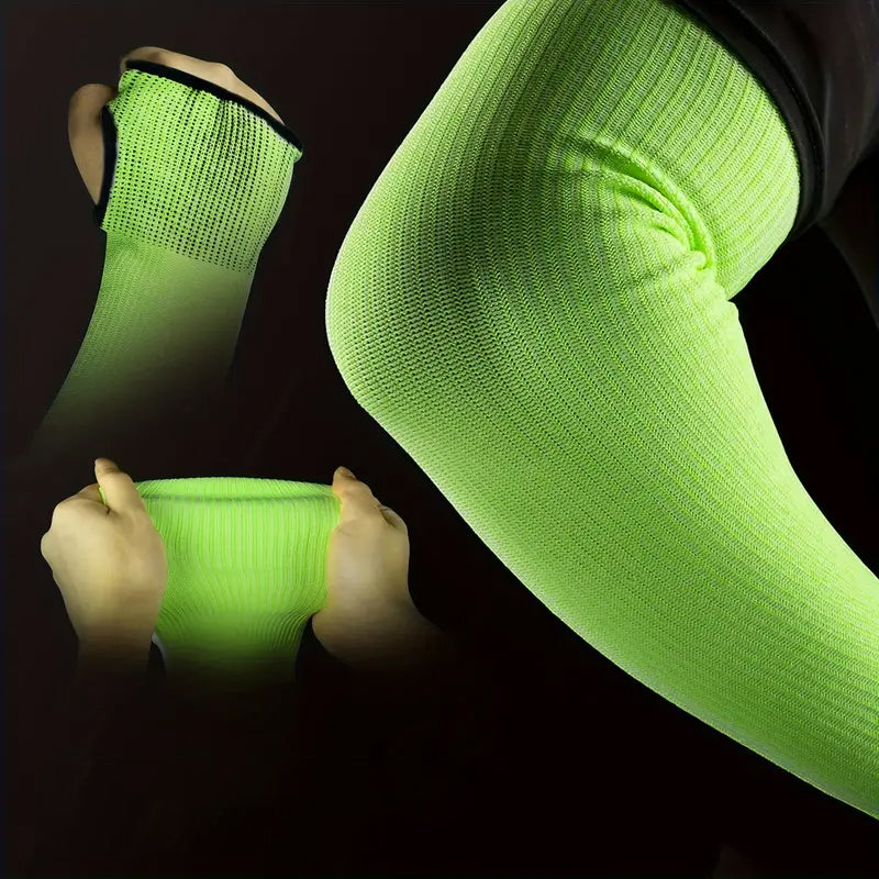 Forearm Guards Cut-Resistant Adjustable Thumb Hole & Velcro