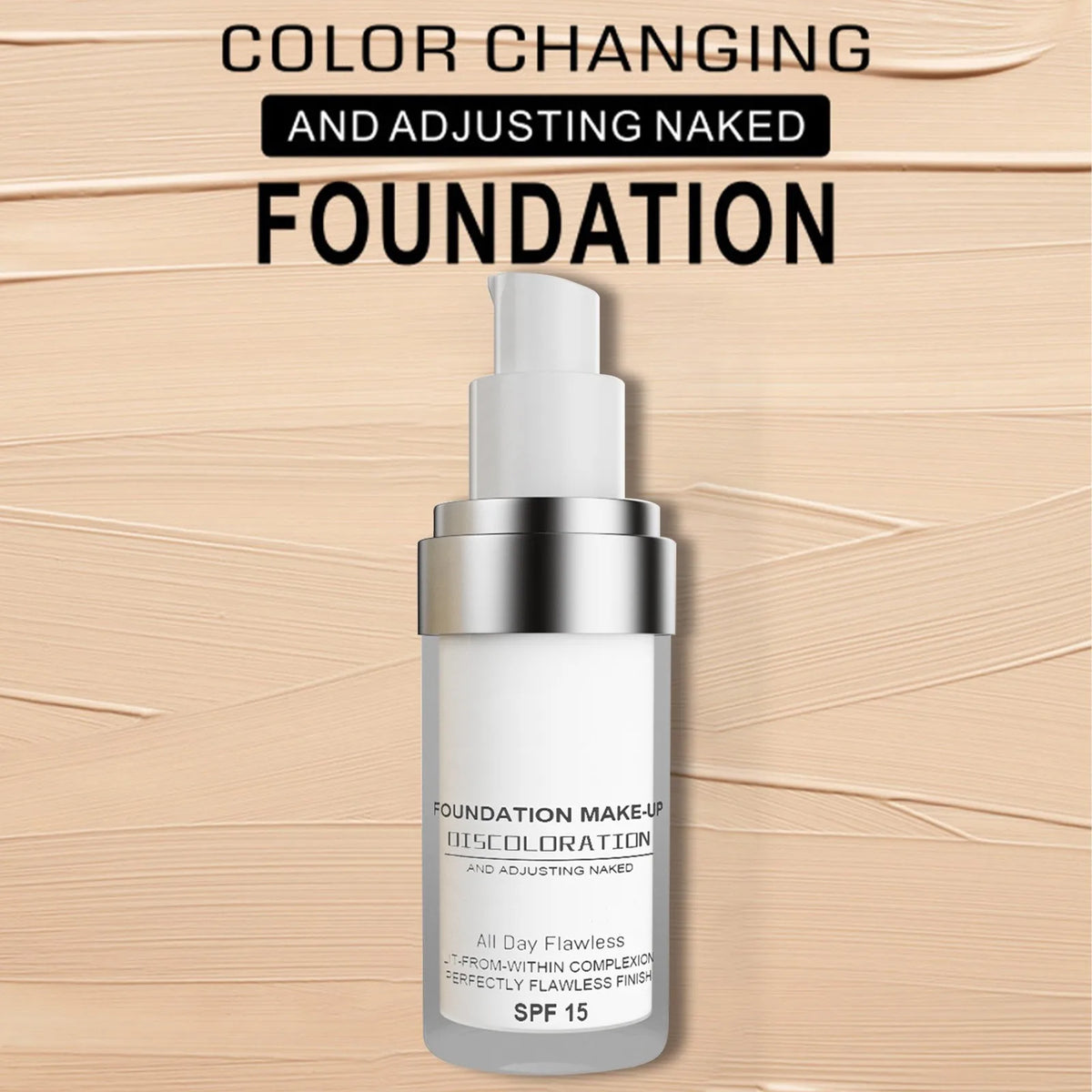 Foundation Color-Adaptive Full Coverage SPF 15