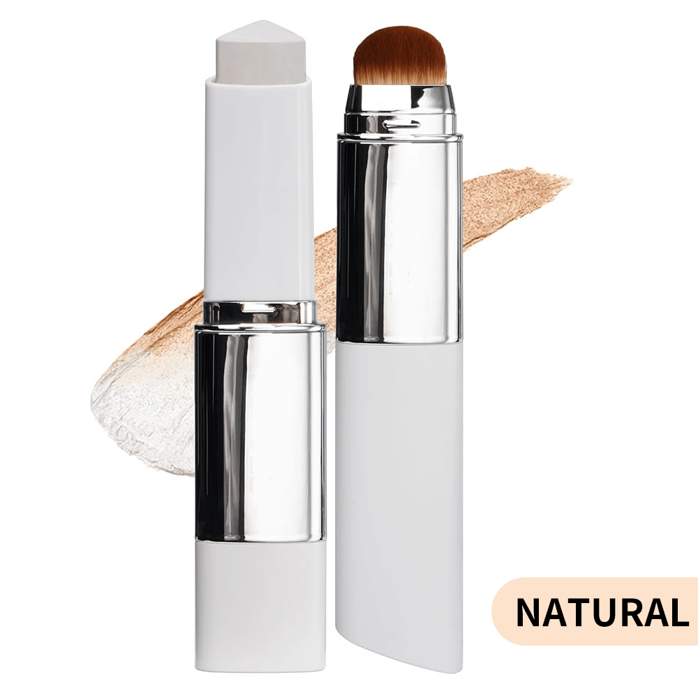 Foundation Stick Intelligent Shade-Adapting Collagen & Niacinamide Dual-Ended Brush