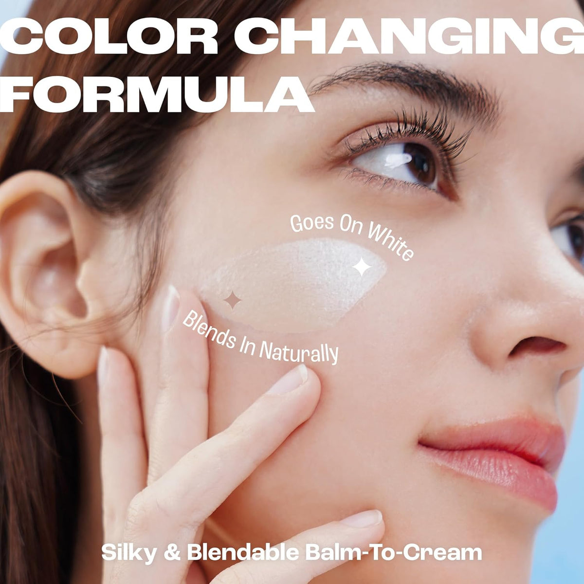 Foundation Stick Intelligent Shade-Adapting Collagen & Niacinamide Dual-Ended Brush