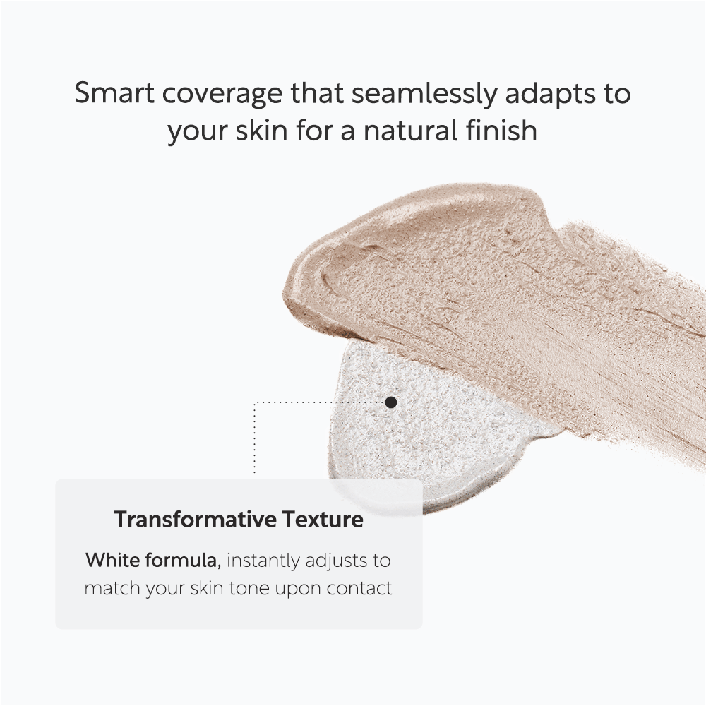 Foundation Stick Intelligent Shade-Adapting Collagen & Niacinamide Dual-Ended Brush