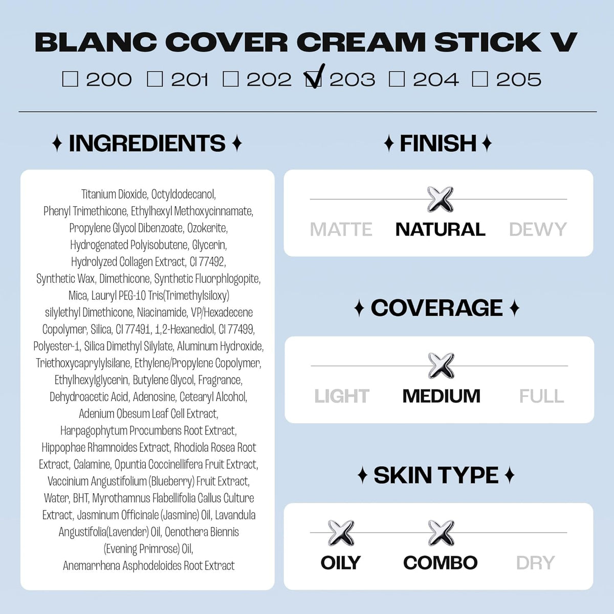Foundation Stick Intelligent Shade-Adapting Collagen & Niacinamide Dual-Ended Brush