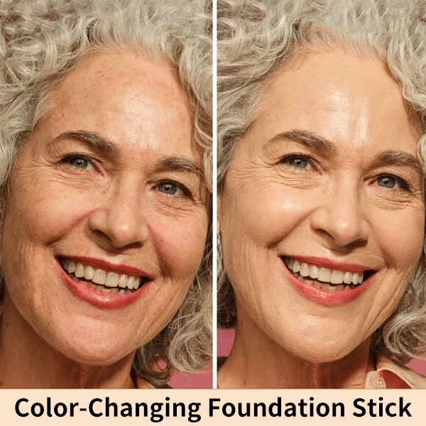 Foundation Stick Intelligent Shade-Adapting Collagen & Niacinamide Dual-Ended Brush