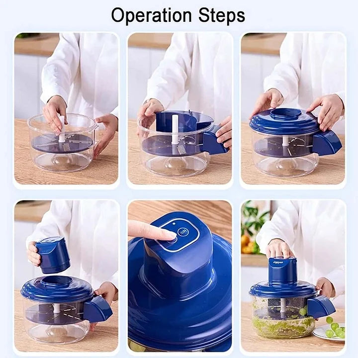 Fruit Peeler Electric 5-Blade Rechargeable