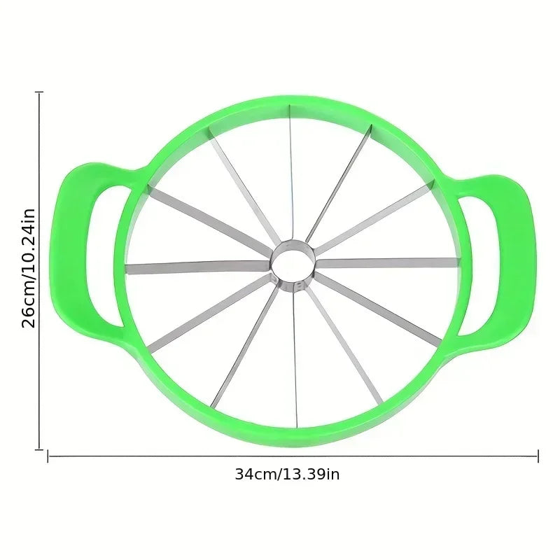 Fruit Slicer Stainless Steel Blades 8 Or 12 Cuts Compact