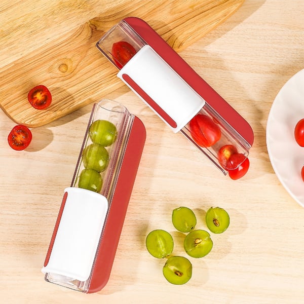 Fruit & Vegetable Slicer Hidden Blade Stainless Steel Handheld