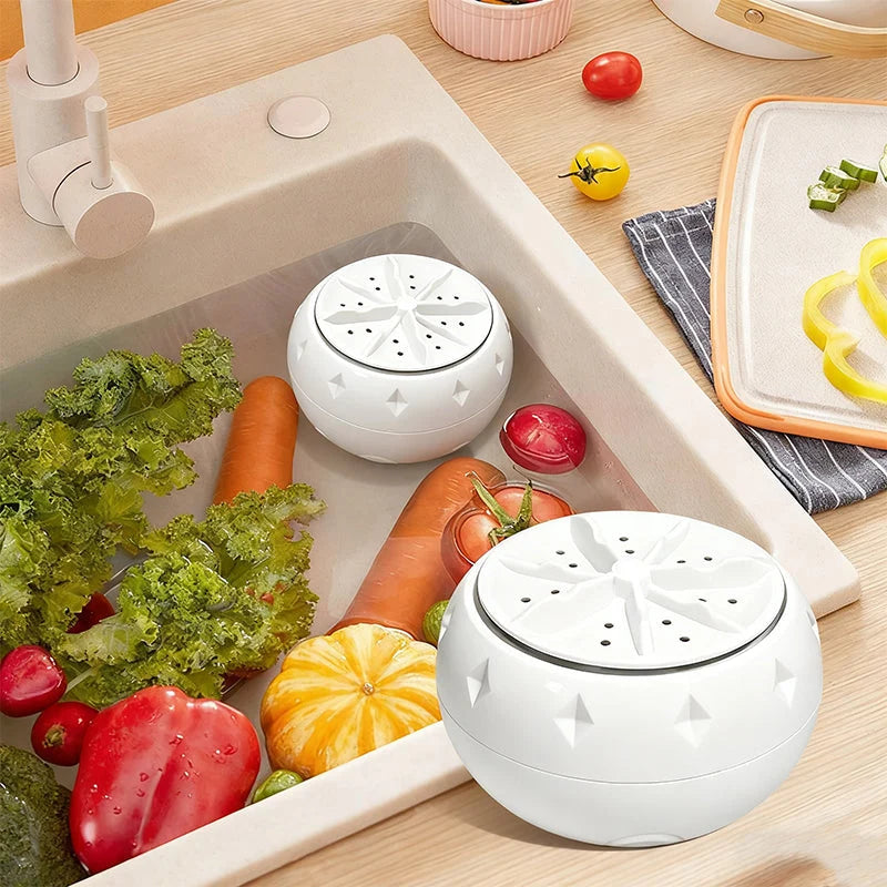 Fruit & Vegetable Washer Vortex Cleaning Waterproof USB-Powered