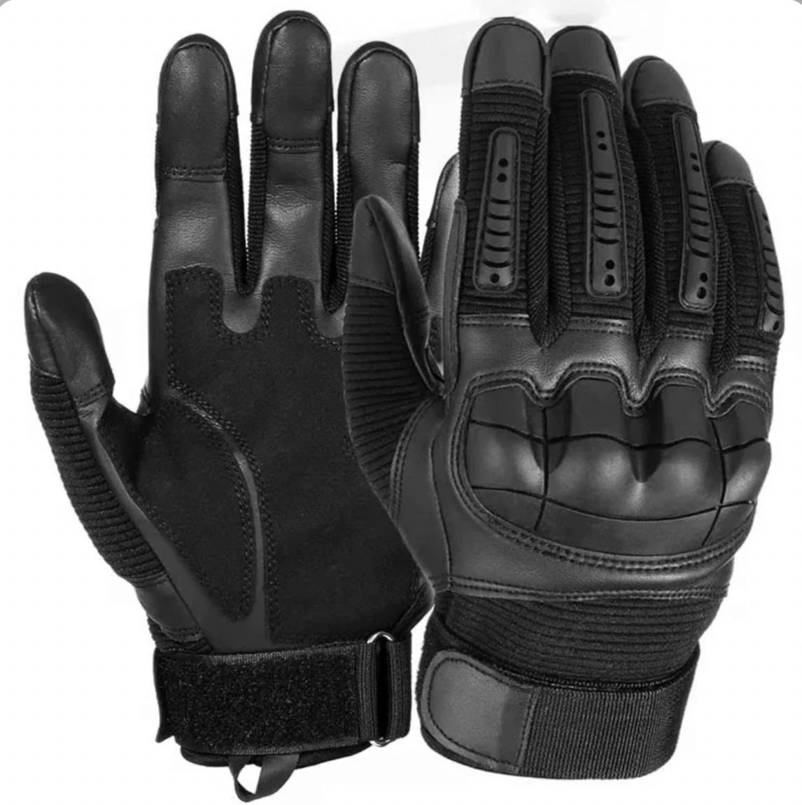 Full-Finger Gloves Cut-Resistant Kevlar TPR Knuckle Guard