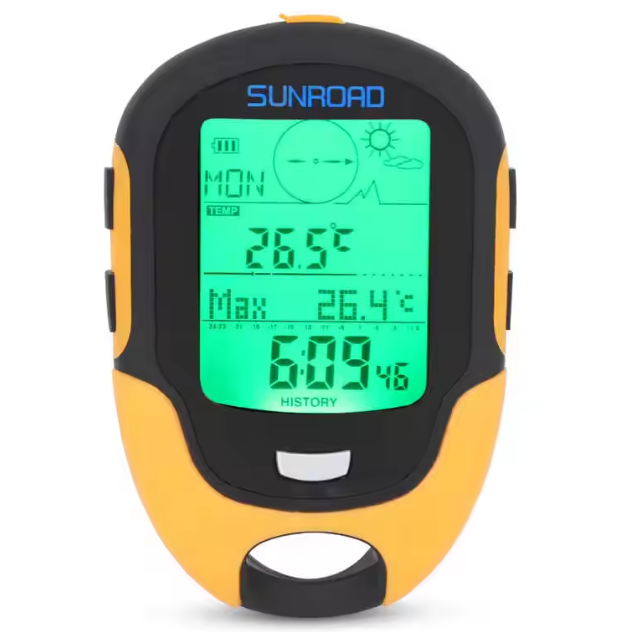 GPS Tracker Altimeter & Barometer USB Charging