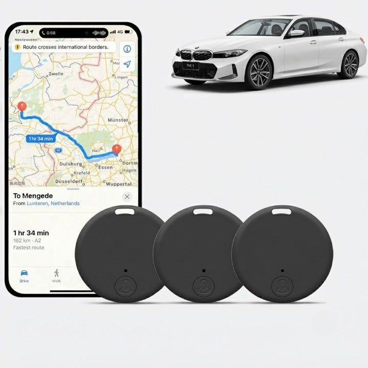 GPS Tracker Magnetic Mount App Tracking Set of 3