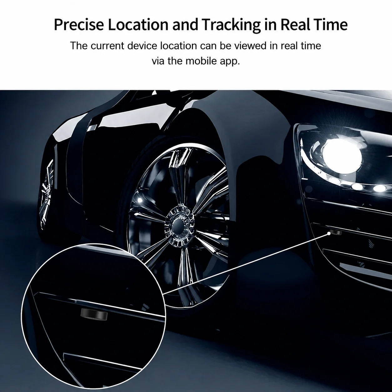 GPS Tracker Real-Time GPS & GSM 20-Day Battery