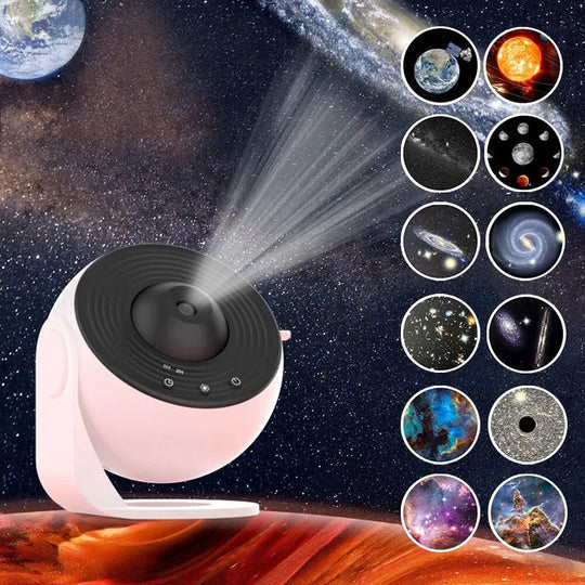 Galaxy Projector 13 HD Scenes Adjustable Focus & Timer