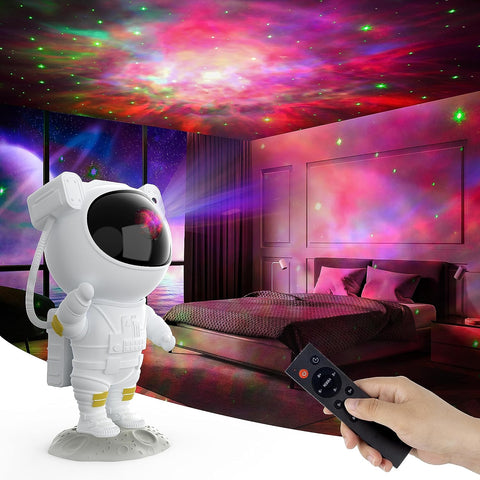 Galaxy Projector Astronaut Design 360° Rotation