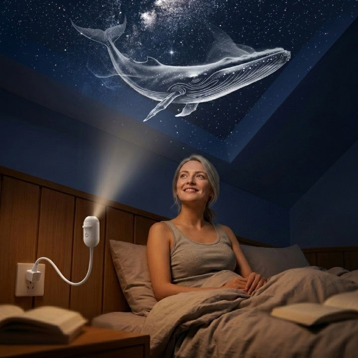 Galaxy Projector Dual-Function USB-Powered Flexible Gooseneck