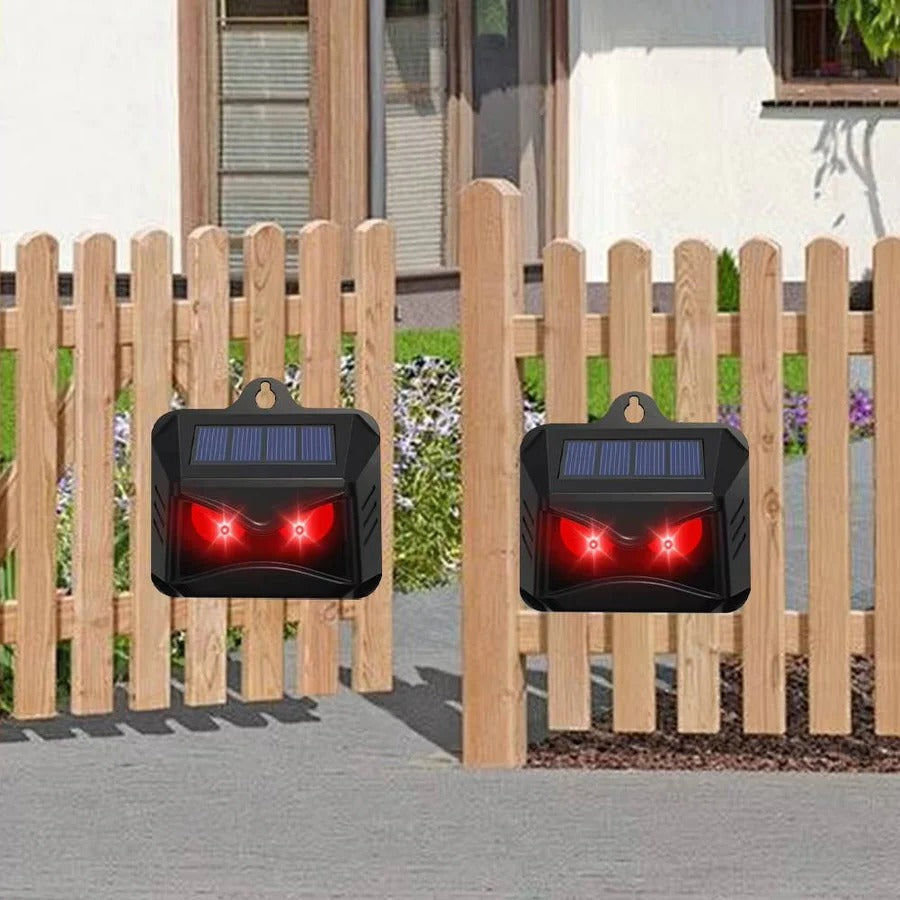 Garden Animal Repeller Solar Powered Ultrasonic Weatherproof