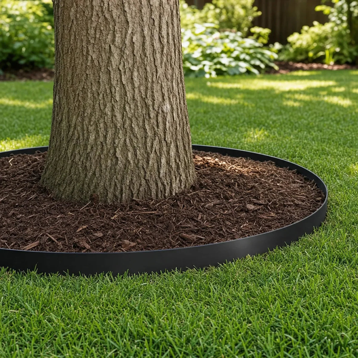 Garden Bed Edging Flexible No-Dig Includes Anchor Pins