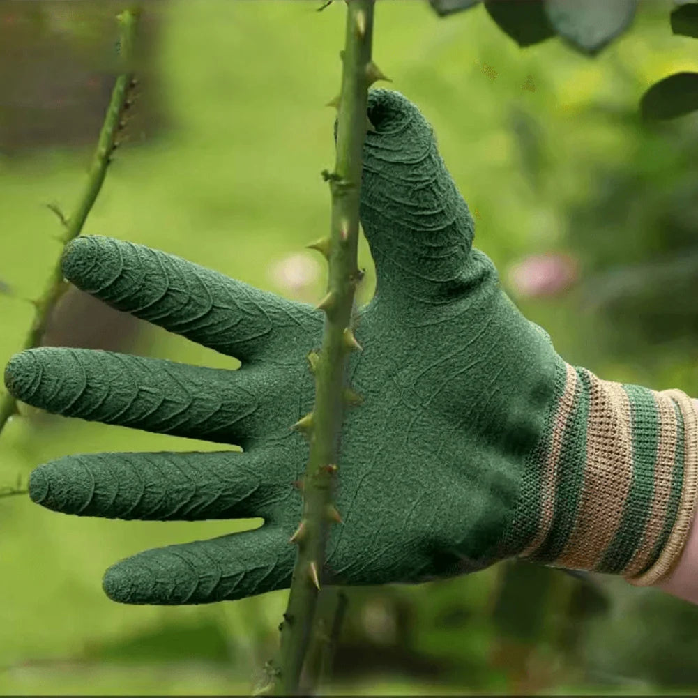 Garden Gloves Thorn-Resistant Waterproof Non-Slip Palm
