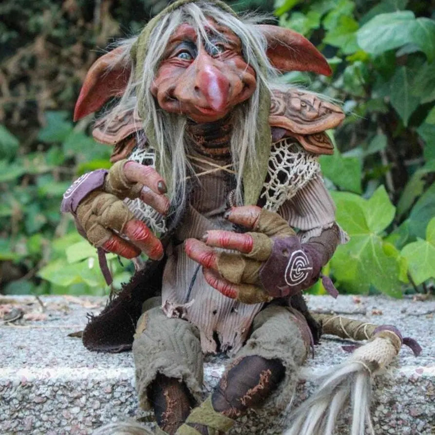Garden Gnome Statue Hand-Painted Weather-Resistant Resin
