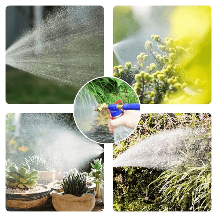 Garden Hand Sprayer Adjustable Nozzle Brass Head & Leak-Proof Valve