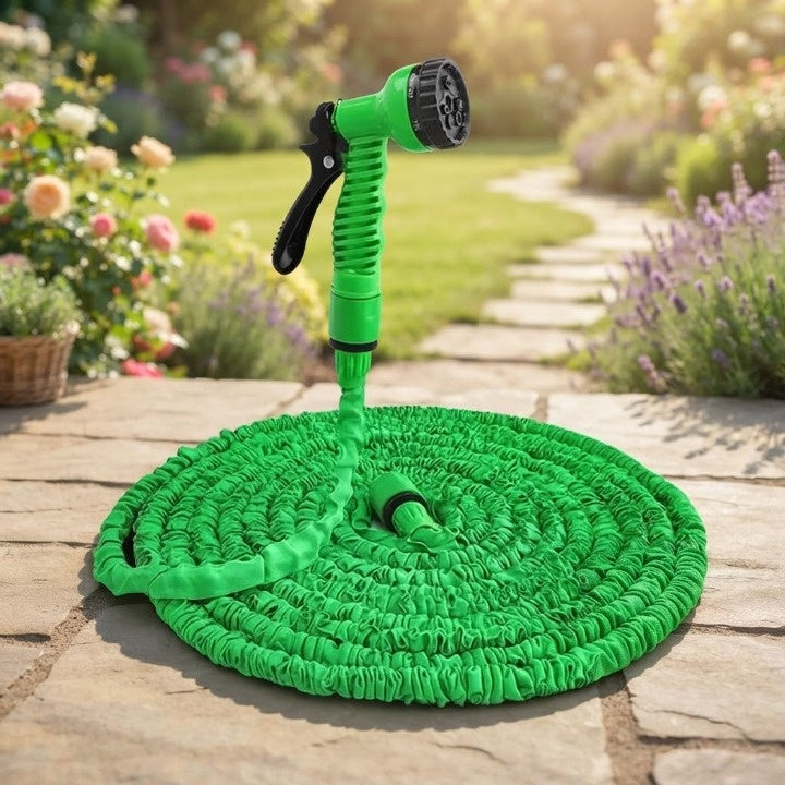Garden Hose Expandable 3x Lightweight 7-Function Spray Gun