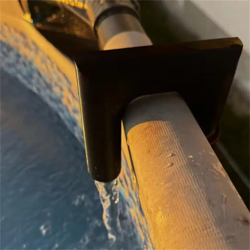 Garden Hose Holder Hands-Free Clamp Non-Slip Universal Fit