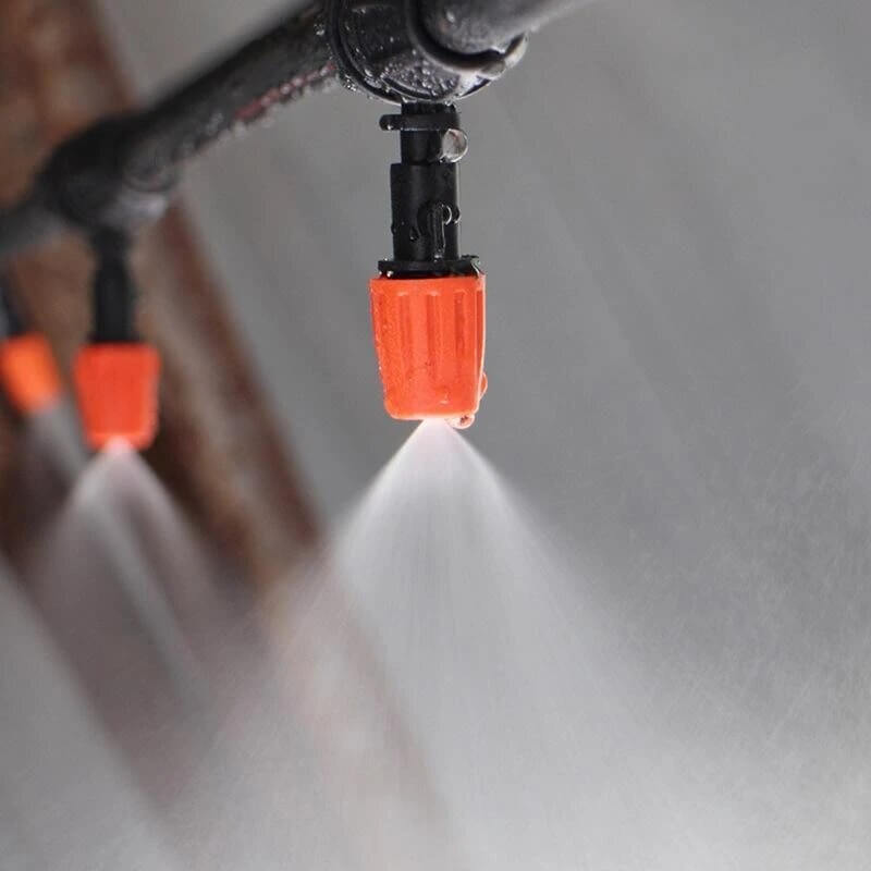 Garden Irrigation Kit Cut-To-Length Hose & Fine Misting