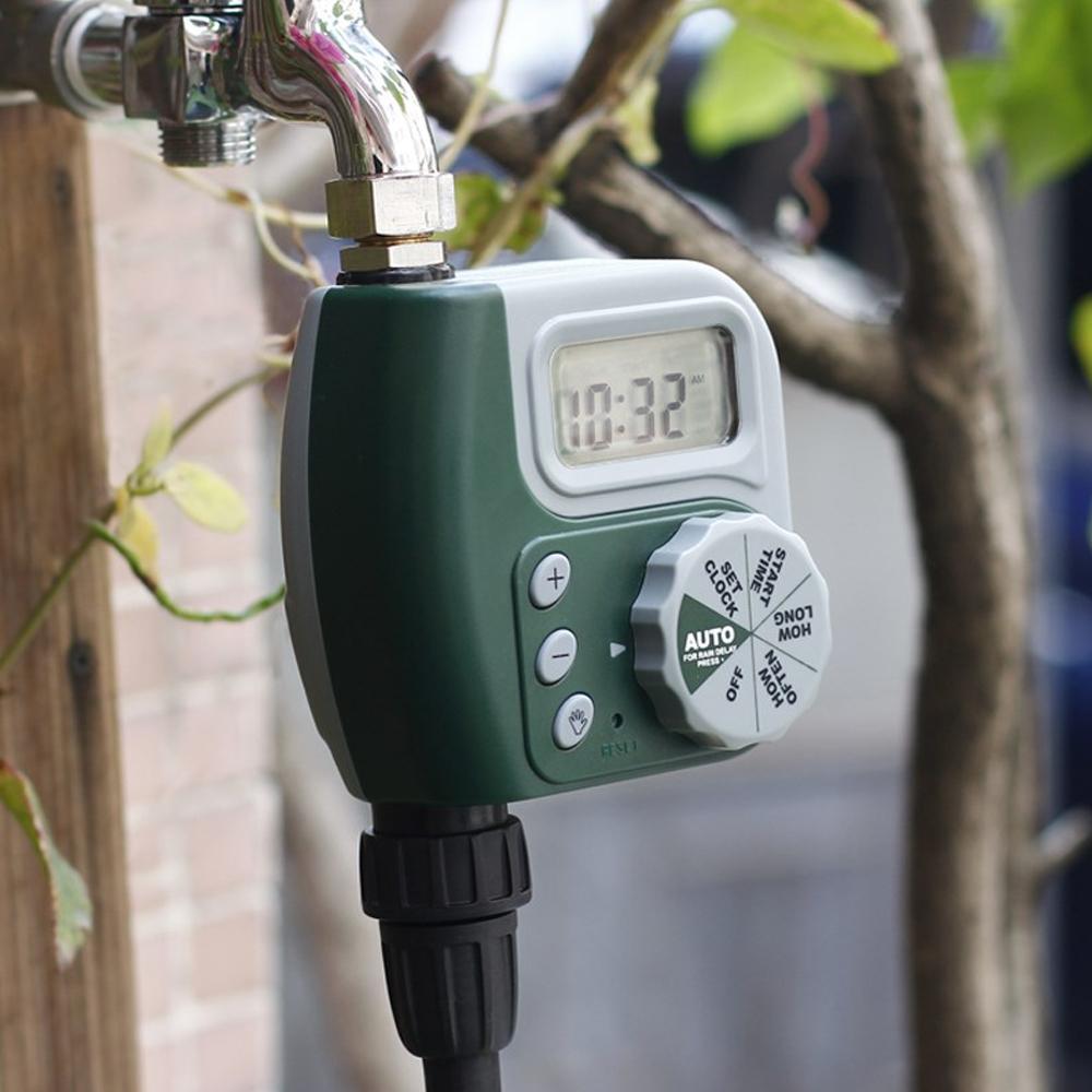 Garden Irrigation Timer Programmable LCD Waterproof
