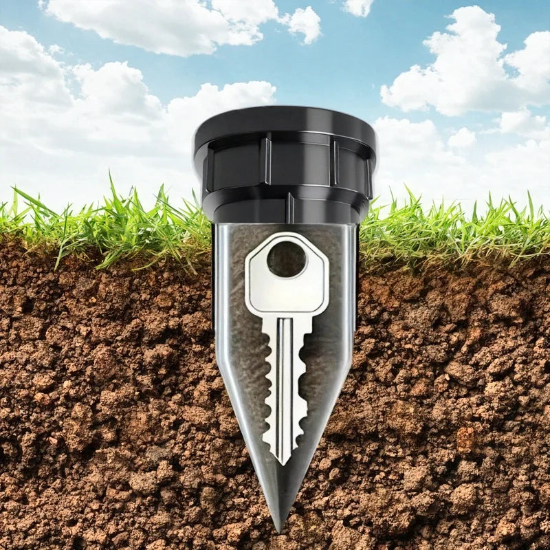 Garden Key Safe Sprinkler Camouflage Weather-Resistant