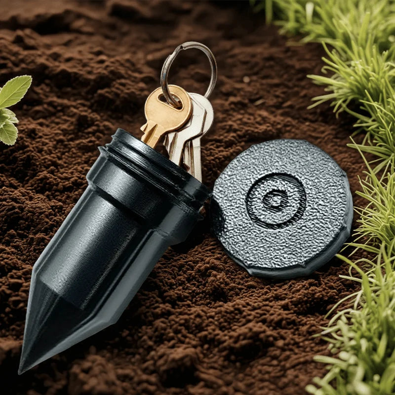 Garden Key Safe Sprinkler Camouflage Weather-Resistant