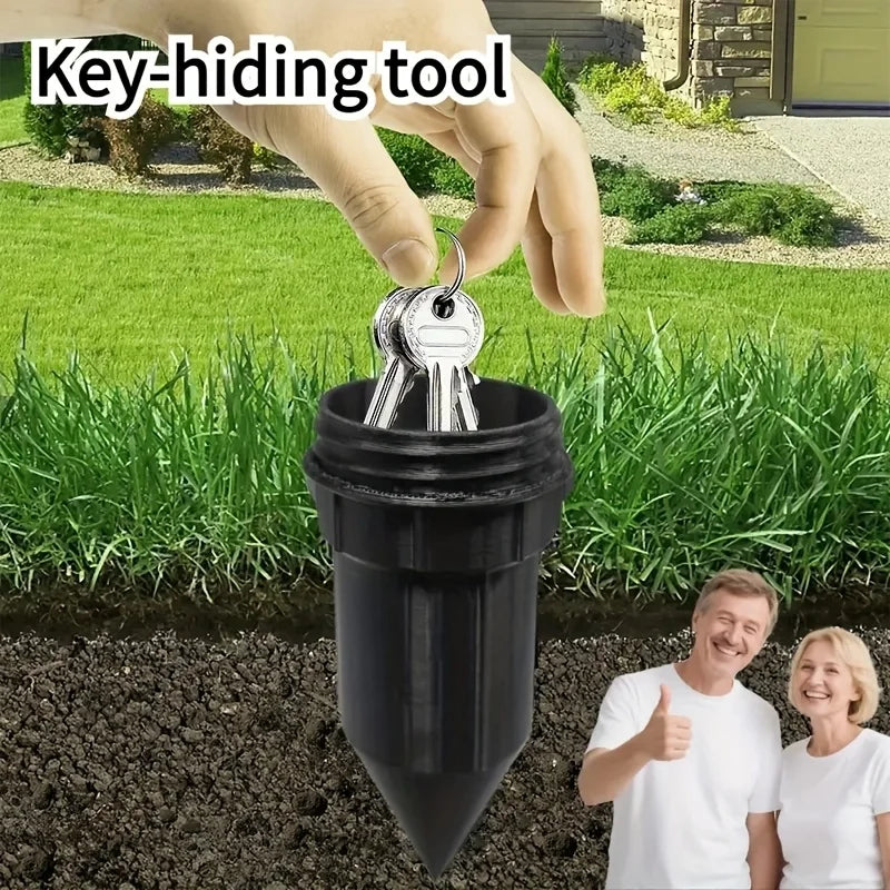Garden Key Safe Sprinkler Camouflage Weather-Resistant